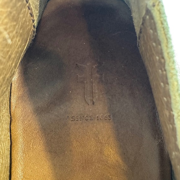 FRYE Mens Ash Suede Loafer Slip On Shoes Made in Mexico‎ Size 8D main image 5